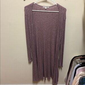 Haute Monde Lavender Knit Cardigan